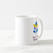 Vrede voor Oekraïne - koffie - Mok (Voorkant rechts)