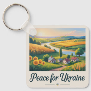 Vrede voor Oekraïne. sleutelhanger