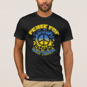 Vrede voor Oekraïne Toon je steun voor Oekraïne T- T-shirt