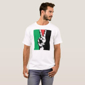 vrede voor palestijnse vlag t-shirt (Voorkant volledig)