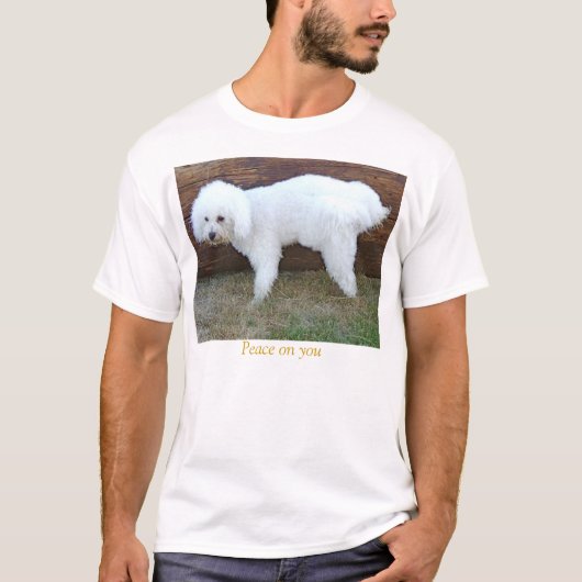 Vrede voor u t-shirt (Voorkant)