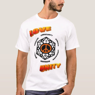 VREDE, VREDE EN EENHEID T-SHIRT