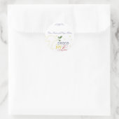 Vrede, vreugde, liefde cadeau Labels (Tas)