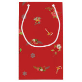 Vrede Vreugde Liefde Krans Kerstmis Klein Cadeauzakje (Achterkant)