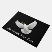 Vrede vrije zone Narcissist Deurmat (Schuin)