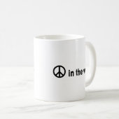 vrede:vrouwen koffiemok (Voorkant rechts)