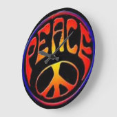 Vrede - wandklok grote klok (Hoek)