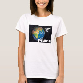 Vrede - wereld (licht) T-shirt