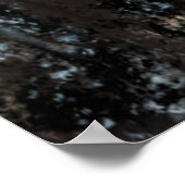 Vrede - Witte duif - Vrijheid - Abstract schildere Poster (Hoek)