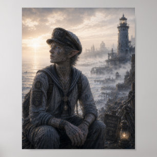 Vrede / Zeiler / Vuurtoren kust Poster