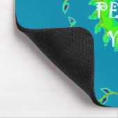 Vrede zij met u Art Print Muismat (Hoek)