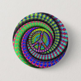 vredelievend ronde button 5,7 cm