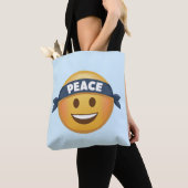 Vredes-emoji Draagtas (Dichtbij)