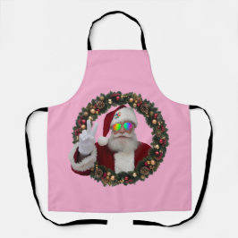 Vredes-sinterklaas kerst schort