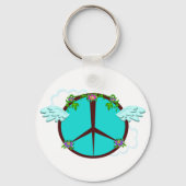 Vredesbloemen Sleutelhanger (Achterkant)