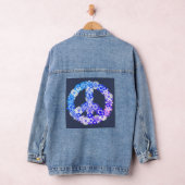 Vredesbord Blauw en Paarse Denim Jacket (Hangar)