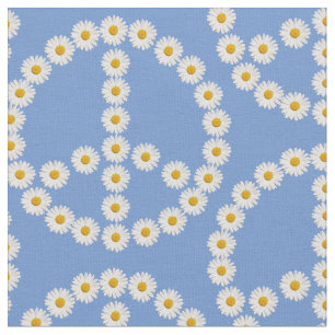 vredesbord daisies daisy boho stof