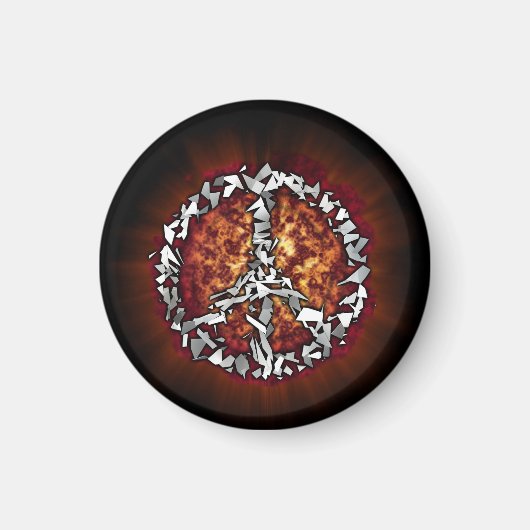 Vredesbord gebruiken magneet (Voorkant)