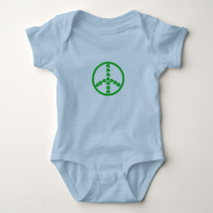 Vredesbord Ierse baby Romper