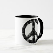 Vredesbord zwart — versteld mok (Voorkant rechts)