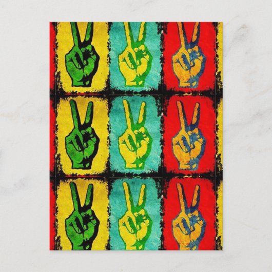 VredesBriefkaart Briefkaart (Voorkant)