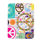 Vredescollage Magneet (Verticaal)