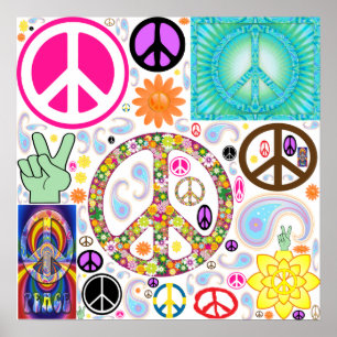 Vredescollage Poster
