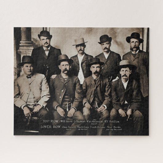 Vredescommissie Dodge City 1883 Legpuzzel (Horizontaal)