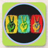 Vredesdrank Onderschotel Bier Onderzetter (Voorkant)