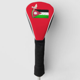 Vredesduif Palestine Vrijheid Watermeloen Golfheadcover