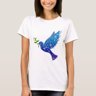 Vredesduif Vogel Symbool Liefde Vrijheid Duif T-shirt