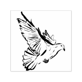Vredesduif zegel zelfinktende stempel