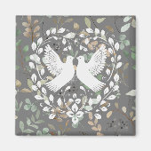 Vredesduiven 2 magneet (Voorkant)