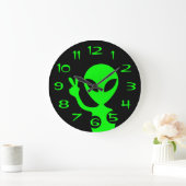 Vredesgebaar Alien Wall klok (Huis)
