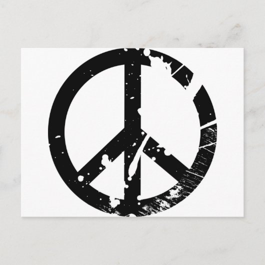 Vredesgebaar Briefkaart (Voorkant)