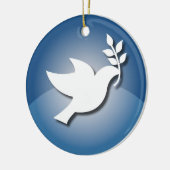 Vredesgebaar Keramisch Ornament (Links)