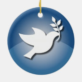 Vredesgebaar Keramisch Ornament (Achterkant)