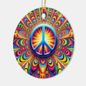 Vredesgebaar Keramisch Ornament (Links)