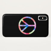 Vredesgebaar kleurig Case-Mate iPhone case (Achterkant (horizontaal))