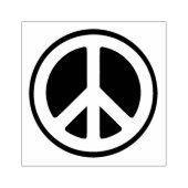 Vredesgebaar Rubberstempel (Afrduk)