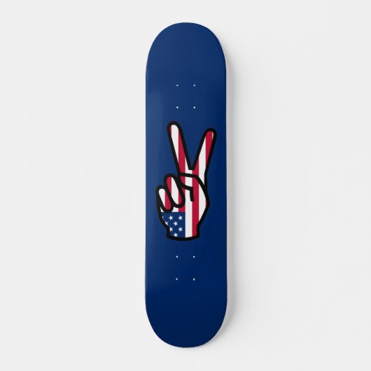 Vredesgebaar Skateboard (Voorkant)