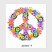 Vredesgebaar Sticker (Vel)