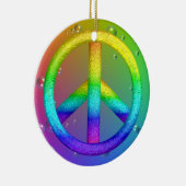 Vredesgebarentaal Keramisch Ornament (Rechts)