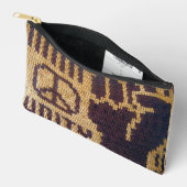 Vredesgebarentaal Unity vuist bruine Artisan Croch Etui (Open)