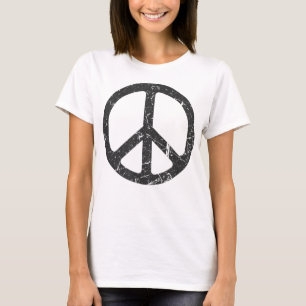 Vredesgebarentaal voor kinderen mannen t-shirt