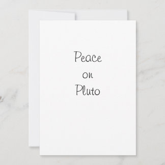 Vredesgroet van Pluto kaart