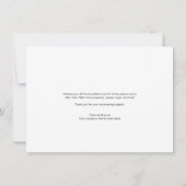 Vredeshoop liefde groene krans business logo feestdagenkaart (Achterkant)