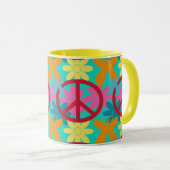VREDESKITCHEN COFFEE MUGS - GROOVY MOK (Voorkant rechts)