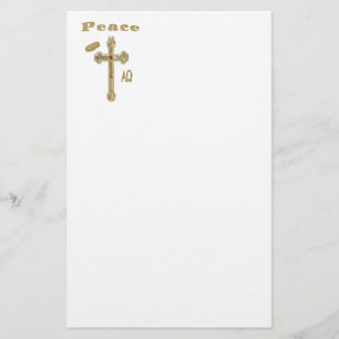 vredeskruis briefpapier