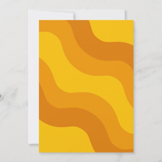 Vredesliefde en feestdag uitnodiging (Achterkant)